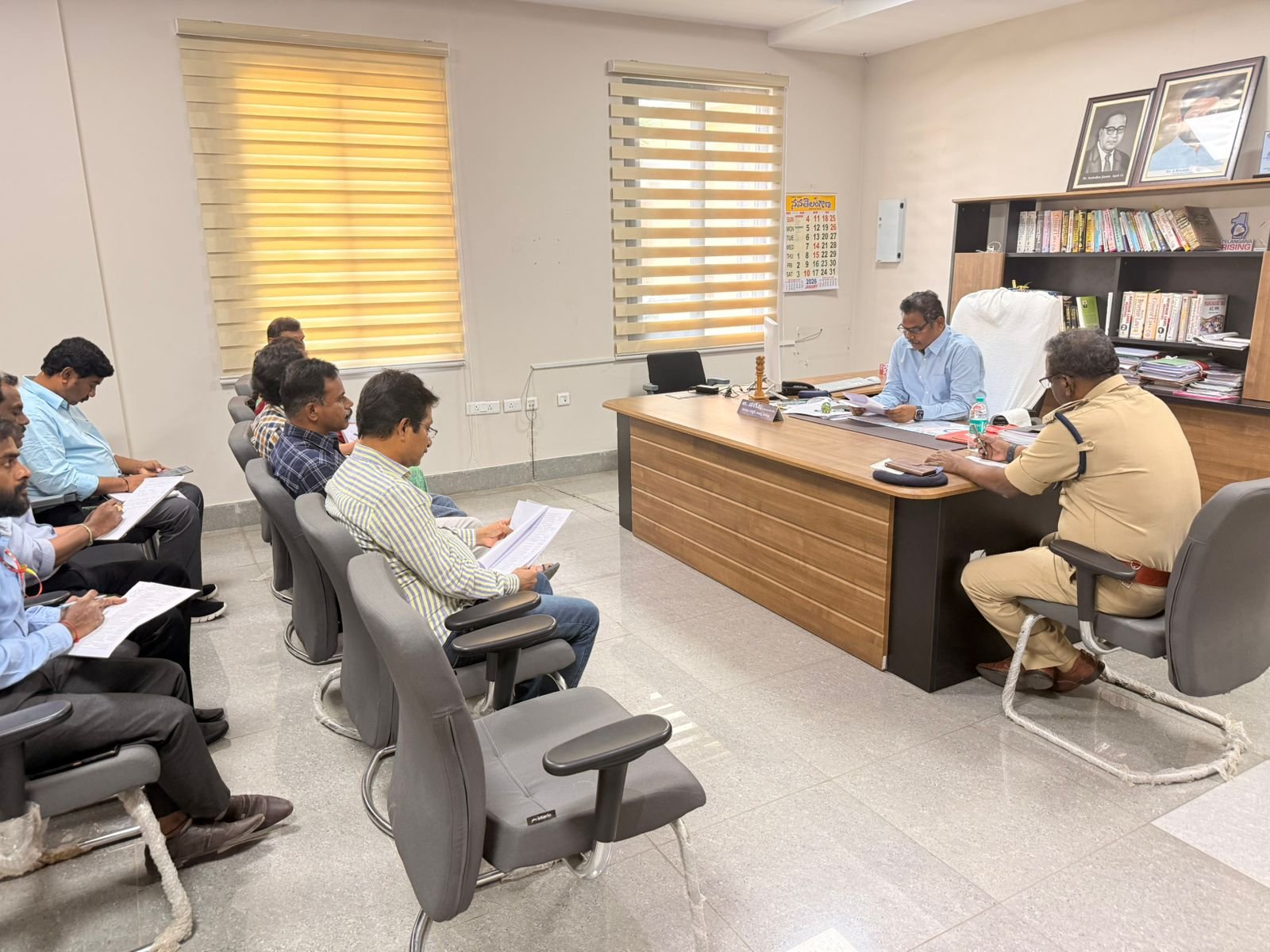 ఇంటర్మీడియట్ పరీక్షల నిర్వహణకు పకడ్బందీ ఏర్పాట్లు చేయాలి  అదనపు కలెక్టర్ గడ్డం నగేష్   